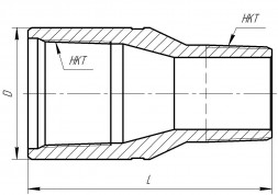Труба НКТ 60х5 мм (от 50 до 100м)