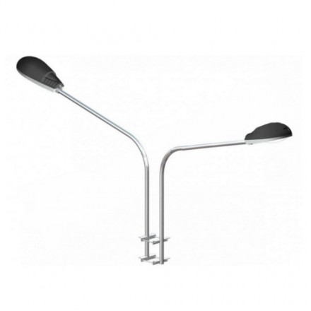 Кронштейн радиусный двухрожковый приставной 1К2(15°)-2,0-2,5-П-ß-Тр.48 19 кг